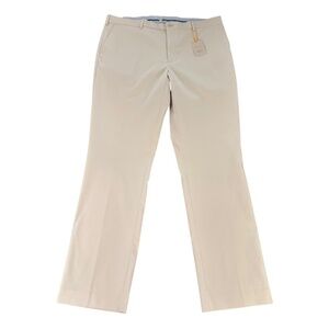 Peter Millar EB66 Pants Mens 38x30 Classic Fit Recycled Golf Performance Khaki